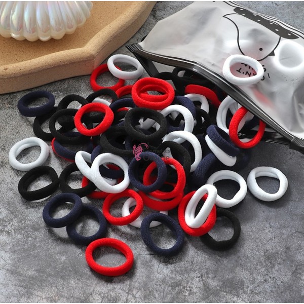 Elastice pentru codite Cod EL027BB, set 40 bucati Mixt